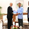 <p>প্রধানমন্ত্রীর সঙ্গে এডিবি প্রেসিডেন্টের সাক্ষাৎ</p>