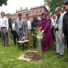 <p>&lsquo;বৃক্ষরোপণের মাধ্যমে বাসযোগ্য পৃথিবী গড়ে তোলার সুযোগ তৈরি হয়&rsquo;</p>