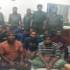 সুন্দরবনে ১ হাজার কেজি মধুসহ ১১ মৌয়াল আটক