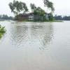 আকস্মিক বন্যায় প্লাবিত কুড়িগ্রামের নিম্নাঞ্চল, পানিবন্দী প্রায় ১০ হাজার মানুষ