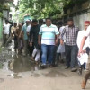 গোপালগঞ্জ পৌরসভার জলাবদ্ধ ও ক্ষতিগ্রস্ত সড়ক পরিদর্শন করলেন এমপি বাবর
