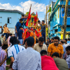 ঈশ্বরদীতে রথযাত্রায় হাজারো ভক্তের ঢল