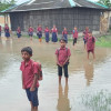 দুই সপ্তাহের টানা বৃষ্টিতে ভয়াবহ জলাবদ্ধতার কবলে  সাতক্ষীরা, জনভোগান্তি চরমে