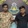 ১১ লাখ টাকার স্কাফ সিরাপসহ গ্রেপ্তার ২, প্রাইভেটকার জব্দ