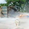 ট্রাক উল্টে নাইট্রোজেন গ্যাসে আচ্ছন্ন মহাসড়ক, আহত ২