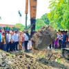 দুই নেতার নেতৃত্বে শুরু ত্রিশ বছরের জলাবদ্ধতা নিরসনের কাজ