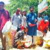 জামালপুর শহর পরিষ্কারে নামলেন মেয়রপ্রার্থী সোহেল রানা