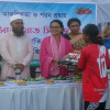 জাতীয় মহিলা ক্রীড়া সংস্থার উপহার সামগ্রী পেল নারী ফুটবলাররা