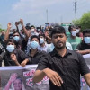 ১৫ আগস্ট ও শেখ হাসিনার ফেরা ঘিরে সাতক্ষীরায় ছাত্রলীগের মিছিল