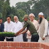 জাতীয় স্মৃতিসৌধে নবনিযুক্ত মন্ত্রী ও প্রতিমন্ত্রীদের শ্রদ্ধা