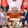 <p>রাষ্ট্রপতিকে চীনে রাষ্ট্রীয় সফরের আমন্ত্রণ</p>