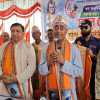 <p>অপশক্তির বিরুদ্ধে সনাতনীদের সরকারের পাশে থাকার আহ্বান আইনমন্ত্রীর</p>