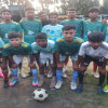 পঞ্চগড় শিশু-কিশোর ফুটবল টুর্নামেন্টের দ্বিতীয় ম্যাচে বিজয়ী লাল তরুণ ফুটবল একাডেমি 