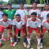 পঞ্চগড় শিশু-কিশোর ফুটবল টুর্নামেন্টের শেষ কোয়াটারে বিজয়ী টুকু ফুটবল একাডেমি 