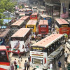 <p>বাসের ভাড়া পুনঃনির্ধারণ, প্রজ্ঞাপন জারি</p>