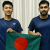 <p>এশিয়ান গেমসে ব্যাডমিন্টনের শেষ ষোলোয় বাংলাদেশ</p>