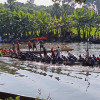রাজৈরের কুমার নদে ঐতিহ্যবাহী নৌকা বাইচ 