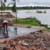 মধুমতীর ভাঙনে দুই সপ্তাহে বিলীন ১৫০ বসতভিটা