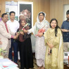 জুডিশিয়ারিতে সুপারিশপ্রাপ্ত ৫ শিক্ষার্থীকে ফুলেল শুভেচ্ছা জানালেন গোবিপ্রবি উপাচার্য