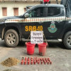 আমবাগান থেকে অবিস্ফোরিত ৪২টি ককটেল উদ্ধার