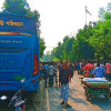 জামালপুরে বাসচাপায় প্রাণ গেল বউ-শাশুড়ির 