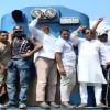 বাগেরহাটের ভাগা রেলস্টেশন চালুর দাবীতে মানববন্ধন