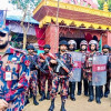কাপ্তাইয়ে দুর্গাপূজায় ৪১ বিজিবির কড়া নিরাপত্তা, ৭টি মণ্ডপ পরিদর্শন করলেন অধিনায়ক