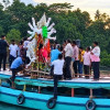 কাপ্তাইয়ে শান্তিপূর্ণভাবে কর্ণফুলী নদীতে প্রতিমা বিসর্জন ও দুর্গোৎসব সম্পন্ন