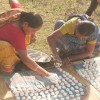 কুমড়ার বড়ি তৈরি করে স্বাবলম্বী ব্রাহ্মনডাঙা গ্রামের নারীরা 