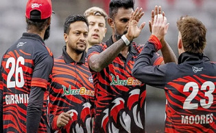 সাকিবের ঝড়ের পরও ফাইনালে স্বপ্নভঙ্গ মন্ট্রিল টাইগার্সের