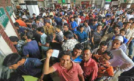 ঈদ উপলক্ষে বাসের অগ্রিম টিকেট বিক্রি শুরু