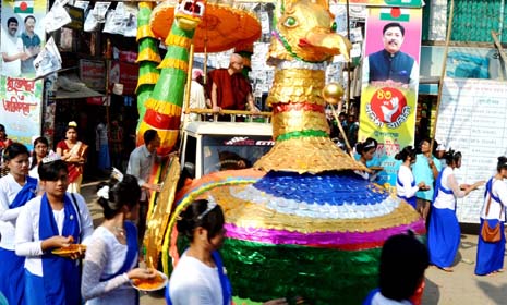বান্দরবানে বুদ্ধ পুজা ও শিষ্য-শিষ্যা ভক্ত সম্মেলন অনুষ্ঠিত