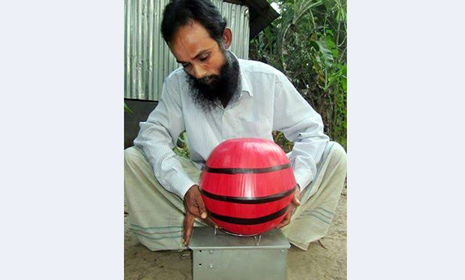 ডুবে যাওয়া নৌযান শনাক্তকরণে রফিকের প্রযুক্তি আবিষ্কার
