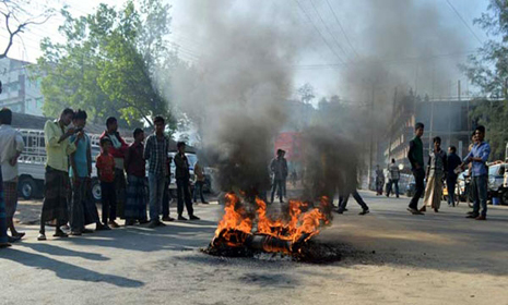 সকাল-সন্ধ্যা হরতাল চলছে বান্দরবানে