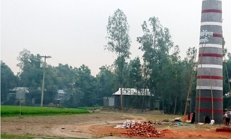 কালিহাতীতে সরকারি নিষেধাজ্ঞা অমান্য করে ইটভাটা নির্মাণ