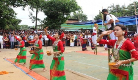 খাগড়াছড়িতে উৎসবমুখর পরিবেশে পালিত হচ্ছে বৈসাবি