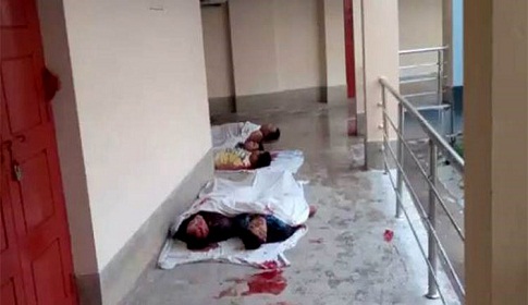 খাগড়াছড়িতে প্রতিপক্ষের গুলিতে নিহত ৬