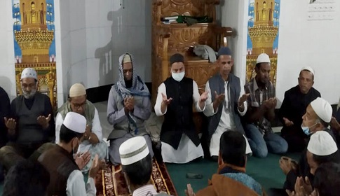 শেখ মনির জন্মবার্ষিকীতে আগৈলঝাড়া যুবলীগের বিশেষ দোয়া