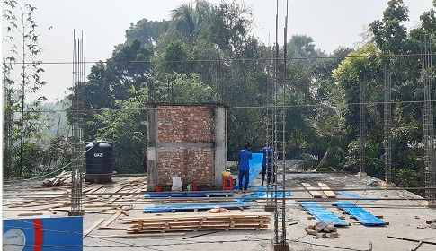 নাগরপুরে প্রতিবন্ধীর জায়গা দখল করে বহুতল ভবন নির্মাণের অভিযোগ