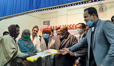 বড়াইগ্রামে স্থায়ী ঠিকানা পেলো ১৬০ ভূমিহীন পরিবার
