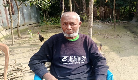 মুক্তিযোদ্ধা সাহেব খানের মানবেতর জীবন, চান প্রধানমন্ত্রীর সাহায্য