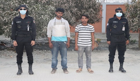 রাজধানীতে হেরোইনসহ দুই মাদক ব্যবসায়ী গ্রেফতার