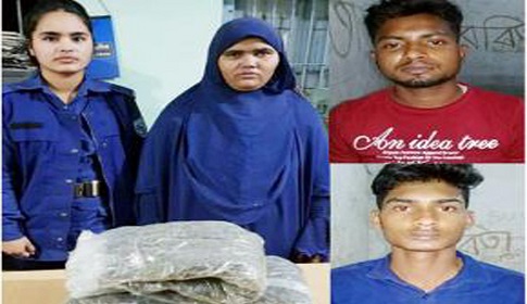 গোবিন্দগঞ্জে ৩ মাদক ব্যবসায়ী গ্রেফতার