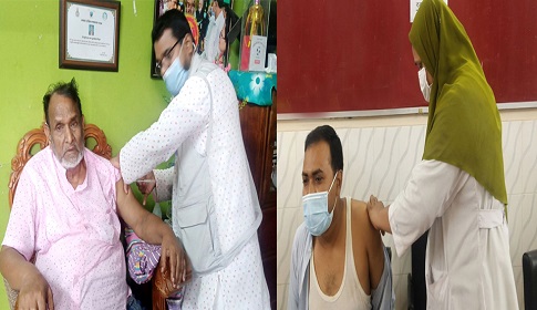 ঈশ্বরদীতে করোনা টিকার দ্বিতীয় ডোজ প্রয়োগ শুরু