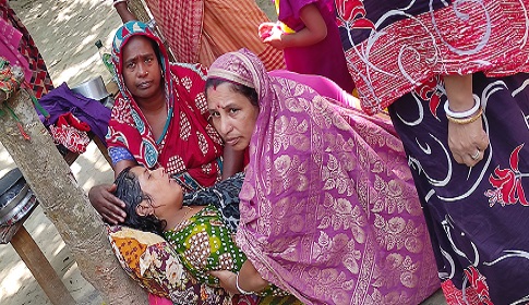 ফরিদপুরে তুচ্ছ ঘটনায় গৃহবধূকে মারপিট