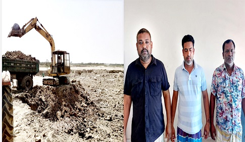 লকডাউনেও সক্রিয় ঈশ্বরদীর লক্ষীকুন্ডার ইটভাটার মাটিখেকোরা