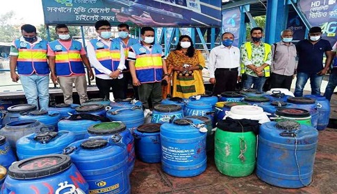 বরিশালে দেড় কোটি গলদা চিংড়ির রেনু জব্দ