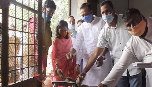 কুড়িগ্রামে আনুষ্ঠানিকভাবে বোরো ধান ও গম সংগ্রহ শুরু