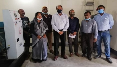 নড়াইলের পানি শোধানাগারের যান্ত্রিক ত্রুটি পরিদর্শনে তত্ত্বাবধায়ক প্রকৌশলী