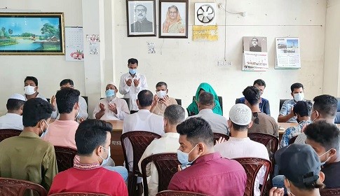 মাগুরায় শেখ হাসিনার স্বদেশ প্রত্যাবর্তন দিবস উপলক্ষে দোয়া